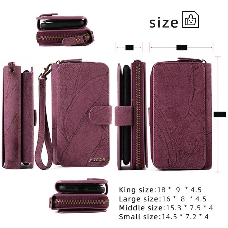 Multifunctional Flip Leather Case with Card Slots